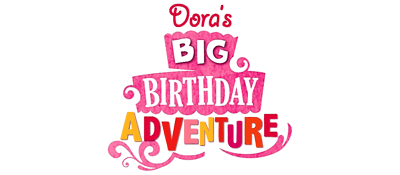 Dora's Big Birthday Adventure title screen for Wii